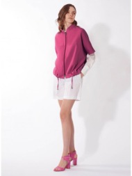 cinzia rocca rainproof jacket σε ροζ