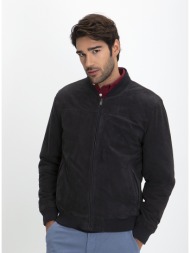 suede βomber jacket