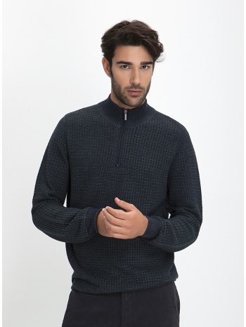 πουλόβερ half zip μerinos blend σε προσφορά