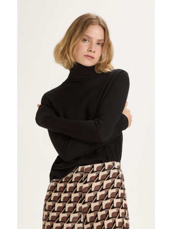 maliparmi γυναικείο ζιβάγκο 100% μαλλί μερινός μαύρο