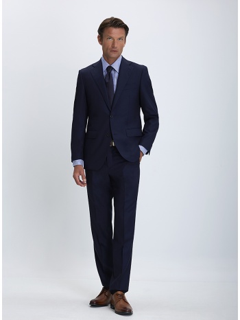 ανδρικό κοστούμι hand tailored modern fit σε μπλε σε προσφορά