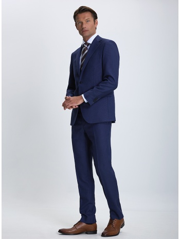 ανδρικό κοστούμι hand tailored modern fit σε μπλε σε προσφορά