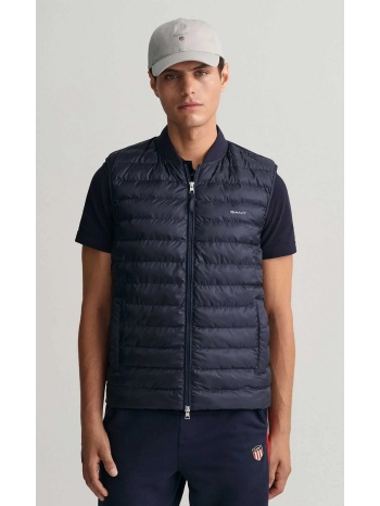 gant ανδρικό bodywarmer light padded bomber σε μπλε σε προσφορά