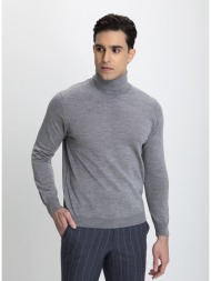 πλεκτό ζιβάγκο modern fit merinos wool