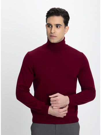 πλεκτό ζιβάγκο modern fit merinos wool σε προσφορά