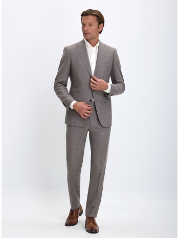 hd x vardas ανδρικό κοστούμι slim fit γκρι σε προσφορά