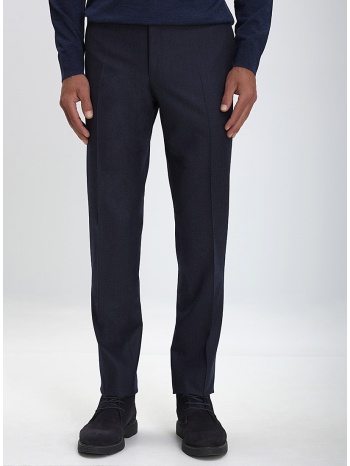 corneliani cc ανδρικό παντελόνι s120`s wool slim fit σε προσφορά