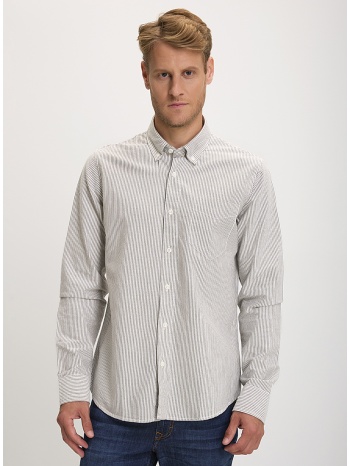 πουκάμισο ριγέ button down modern fit σε προσφορά