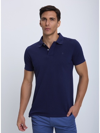 single color polo t-shirt modern fit σε προσφορά