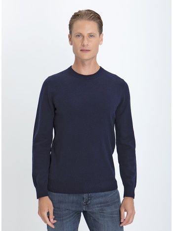 πλεκτό πουλόβερ modern fit cashmere blend σε προσφορά