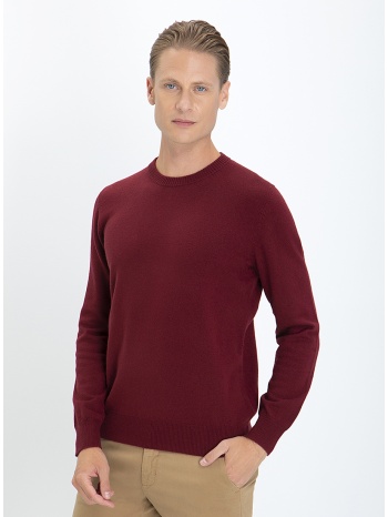 πλεκτό πουλόβερ modern fit cashmere blend σε προσφορά