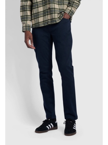farah twill chinos παντελόνι slim fit σε μπλε σε προσφορά