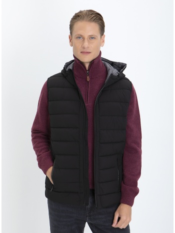 puffer γιλέκο με κουκούλα modern fit σε προσφορά