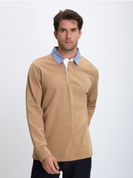 gant αντρική μπλούζα πικέ polo reqular fit βαμβακερό