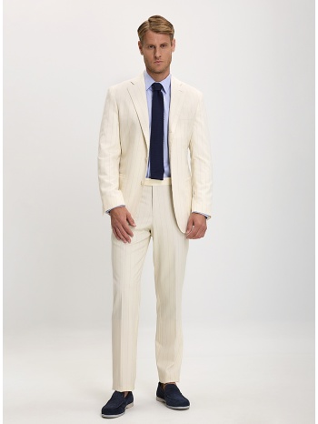 hd x vardas υπόλευκο κοστούμι με ρίγα στην υφάνση σε προσφορά