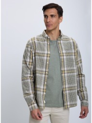 βαμβακερό καρό πουκάμισο ...