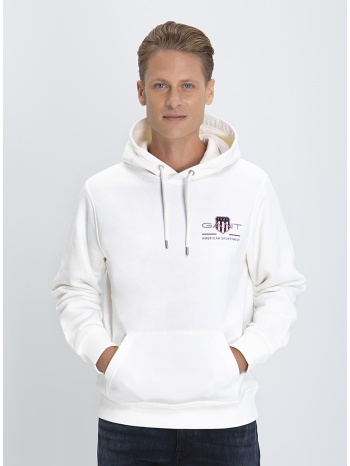 gant ηoodie modern fit σε υπόλευκο σε προσφορά