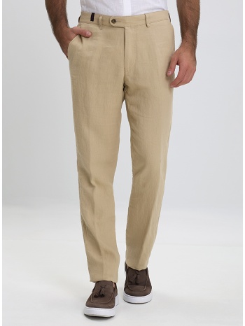 λινό παντελόνι modern fit σε προσφορά