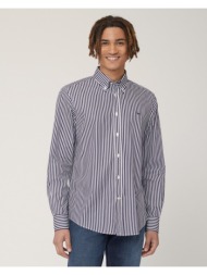 harmont & blaine ανδρικό πουκάμισο ριγέ narrow fit