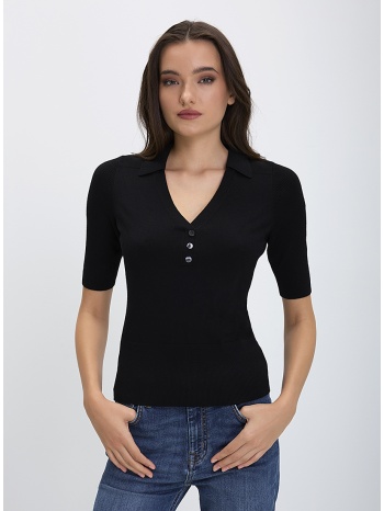 boss γυναικείο πλεκτό regular fit μαύρο σε προσφορά