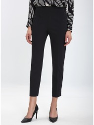 γυναικείο παντελόνι 7/8 slim fit σε μαύρο