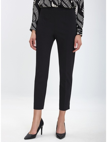 γυναικείο παντελόνι 7/8 slim fit σε μαύρο