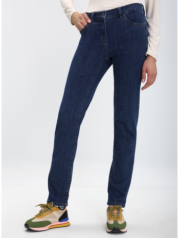 γυναικείο jean παντελόνι σε skinny εφαρμογή σε μπλε σε προσφορά