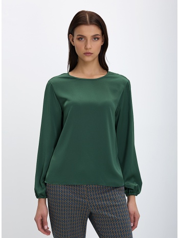 γυναικεία μπλούζα μακρυμάνικη με στρογγυλή λαιμόκοψη σε σε προσφορά