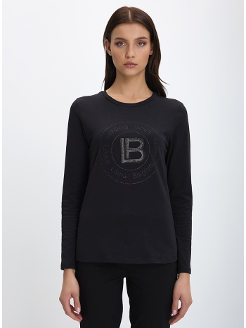 laura biagiotti γυναικείο t-shirt με λαιμόκοψη και τυπωμένο σε προσφορά