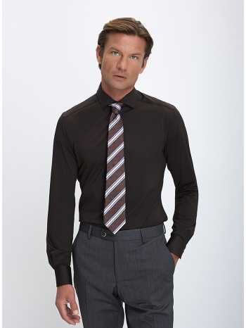 xacus ανδρικό πουκάμισο active non iron με semi rex γιακά σε προσφορά