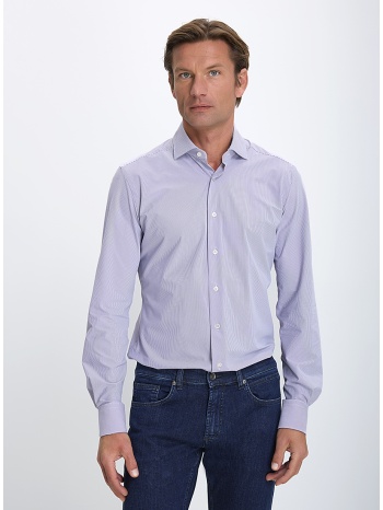 xacus ανδρικό πουκάμισο active non iron ριγέ με semi rex σε προσφορά