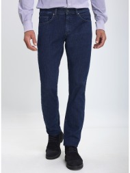 vardas ανδρικό τζιν παντελόνι slim fit σε μπλε