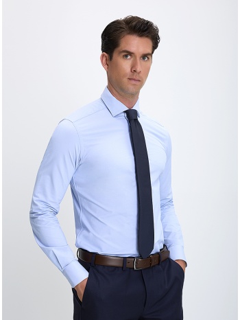 xacus ανδρικό πουκάμισο active non iron με semi rex γιακά σε προσφορά