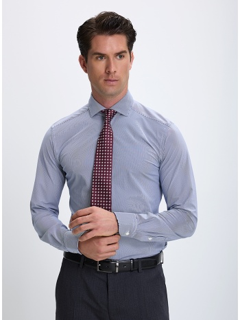 xacus ανδρικό πουκάμισο active non iron ριγέ με semi rex σε προσφορά