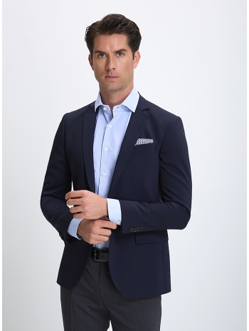 vardas ανδρικό σακάκι slim fit σε σκούρο μπλε σε προσφορά