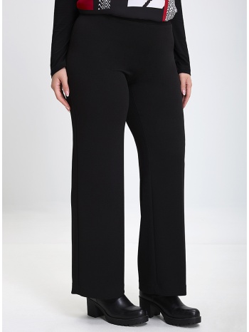 γυναικείο παντελόνι wide leg σε μαύρο σε προσφορά