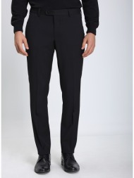 vardas ανδρικό formal παντελόνι slim fit σε μαύρο