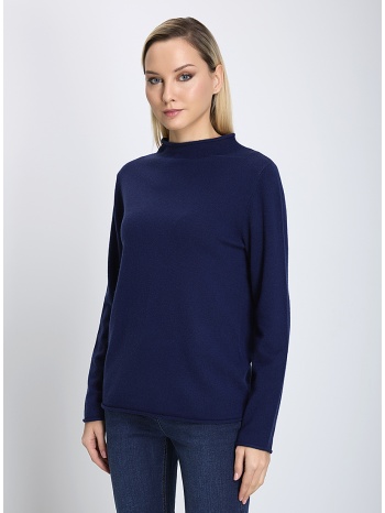 γυναικείο πλεκτό μαλλί (merino) ψηλή λαιμοκόψη regular fit