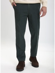 hd x vardas ανδρικό παντελόνι chinos βαμβακερό slim fit σε πράσινο