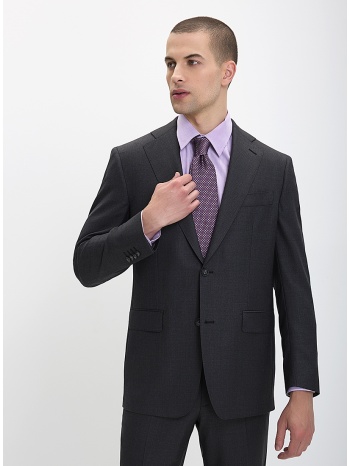vardas ανδρικό κοστούμι modern fit μάλλινο σε γκρι σε προσφορά