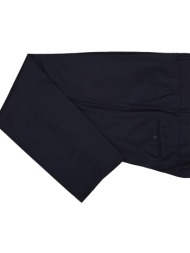 kaiserhoff plus size ανδρικό παντελόνι wool & cashmere modern fit σε σκούρο μπλε