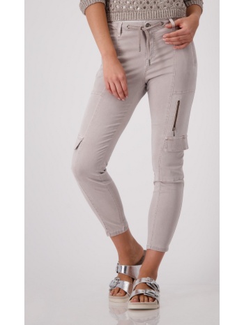 monari γυναικείο παντελόνι cargo σε μπεζ σε προσφορά