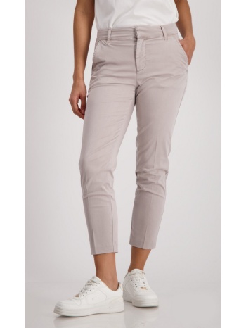 monari γυναικείο παντελόνι chino 7/8 σε μπεζ σε προσφορά