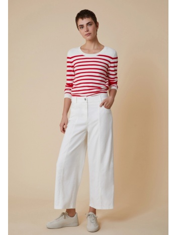 penny black γυναικείο βαμβακερό παντελόνι wide leg σε ιβουάρ σε προσφορά