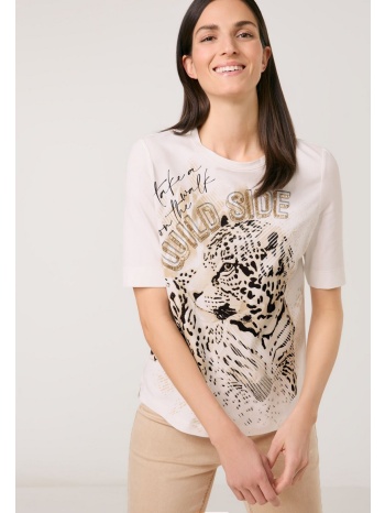 gerry weber γυναικείο top slim fit με μανίκια μεσαίου σε προσφορά