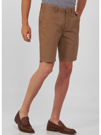 βαμβακερή βερμούδα slim fit σε προσφορά