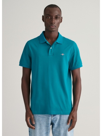 gant polo pique μπλούζα modern fit σε προσφορά