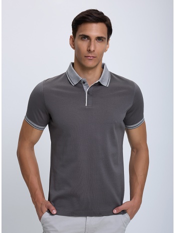 ανδρική polo μπλούζα βαμβακερή με κοντό μανίκι