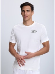t-shirt με στάμπα modern fit