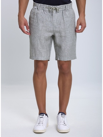 λινή βερμούδα με κορδόνι σε προσφορά